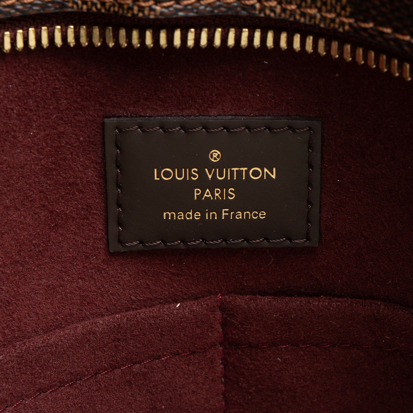 Louis Vuitton Damier Ebene Jersey Tote
