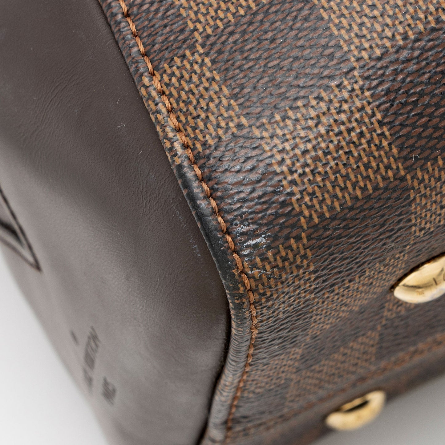 Louis Vuitton Damier Ebene Kensington Bowler Satchel