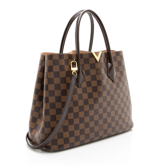 Louis Vuitton Damier Ebene Kensington Tote