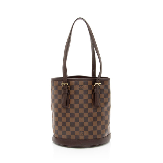 Louis Vuitton Damier Ebene Marais Bucket Tote