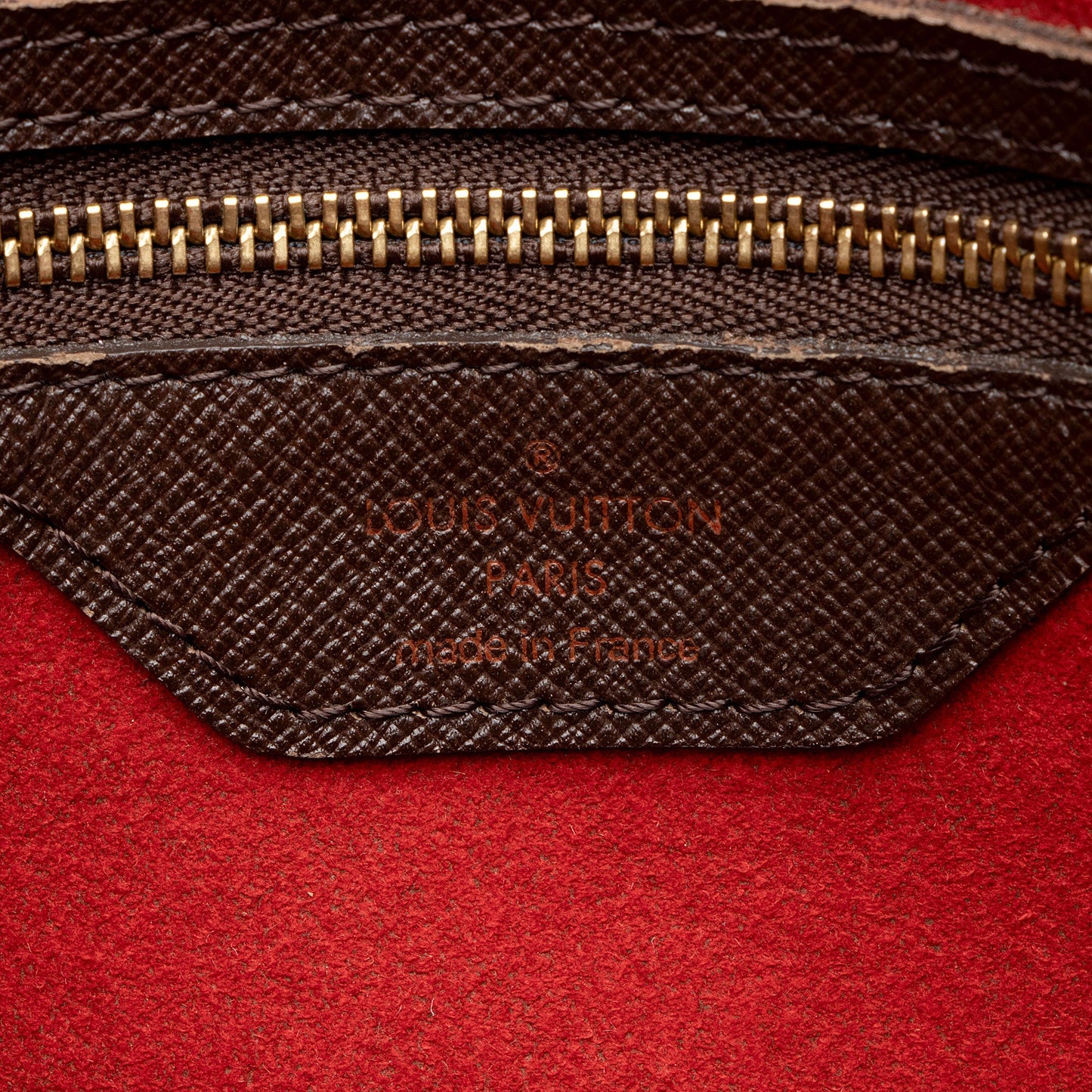 Louis Vuitton Damier Ebene Marais Bucket Tote