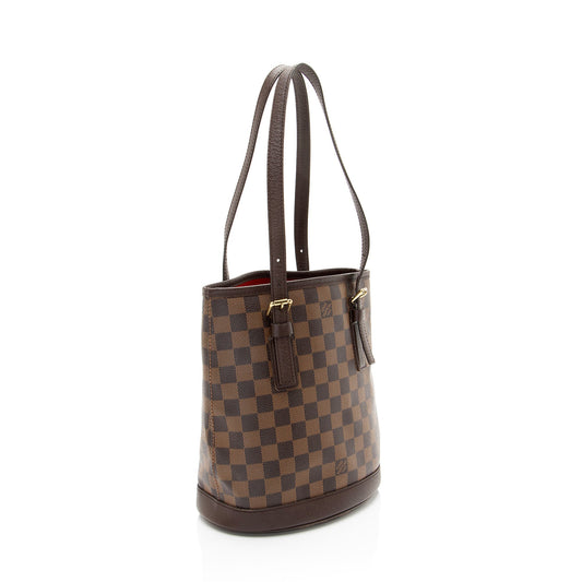 Louis Vuitton Damier Ebene Marais Bucket Tote