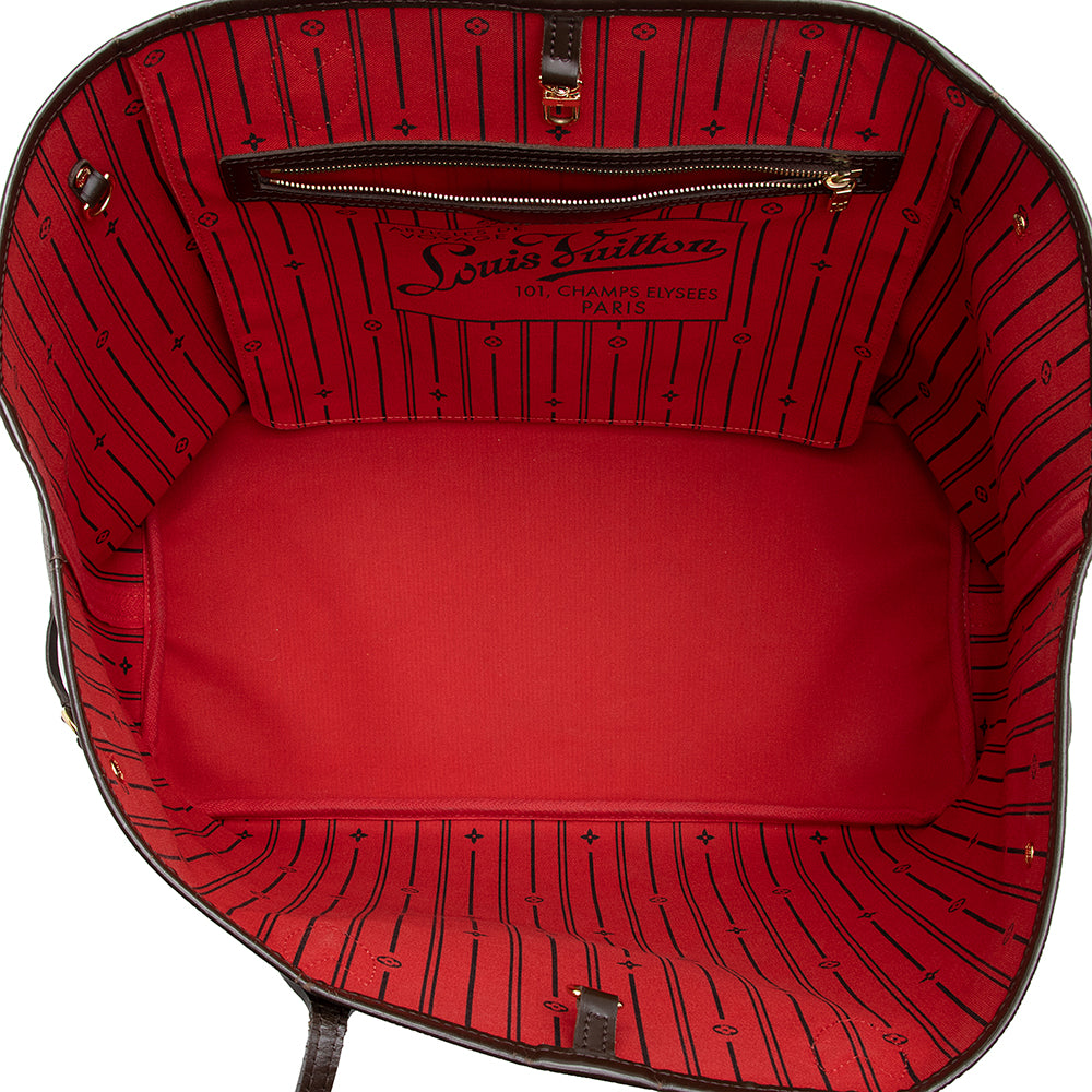 Louis Vuitton Damier Ebene Neverfull GM Tote (SHF-18523)