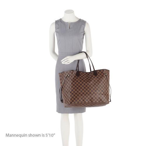 Louis Vuitton Damier Ebene Neverfull GM Tote (SHF-18523)