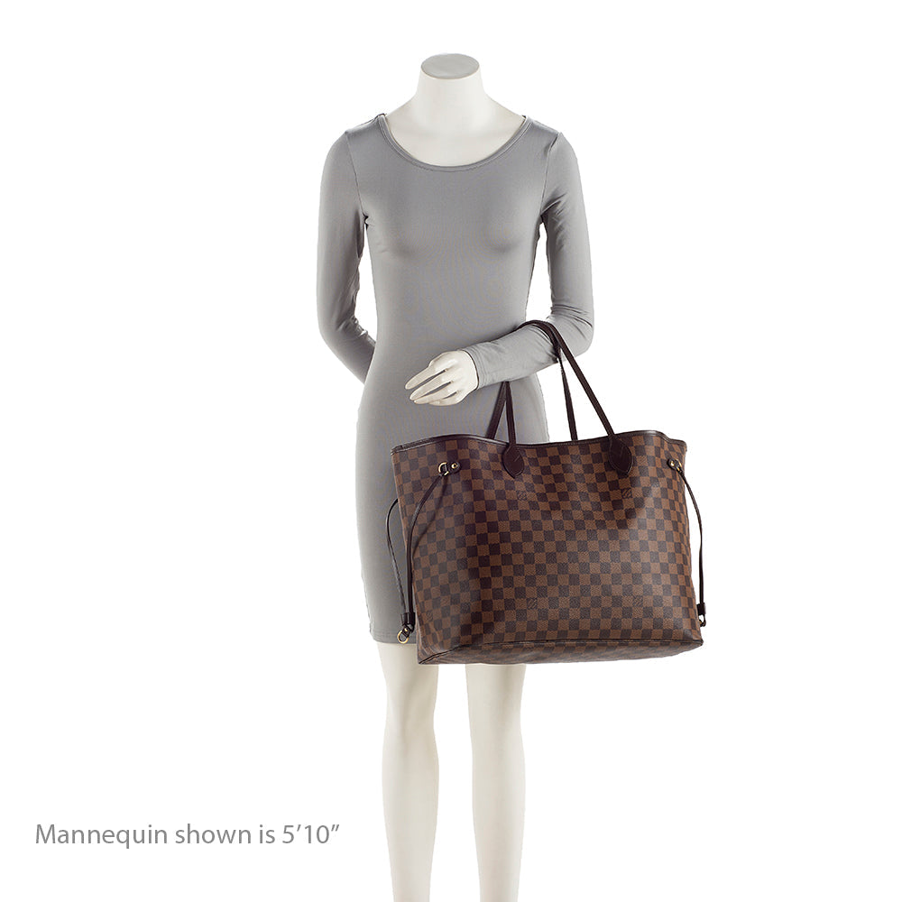 Louis Vuitton Damier Ebene Neverfull GM Tote (SHF-20007)