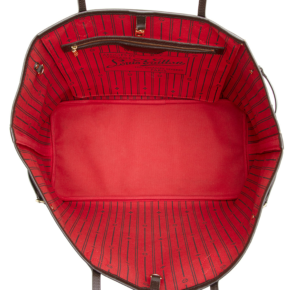 Louis Vuitton Damier Ebene Neverfull GM Tote (SHF-20196)