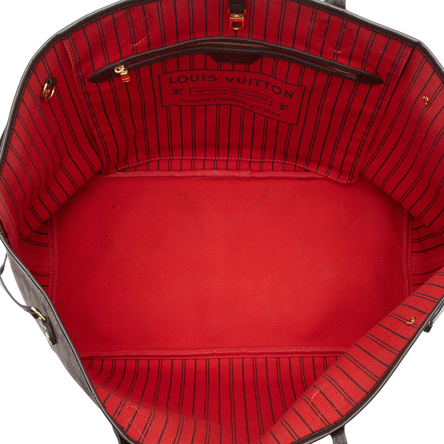 Louis Vuitton Damier Ebene Neverfull GM Tote (SHF-IYh18q)