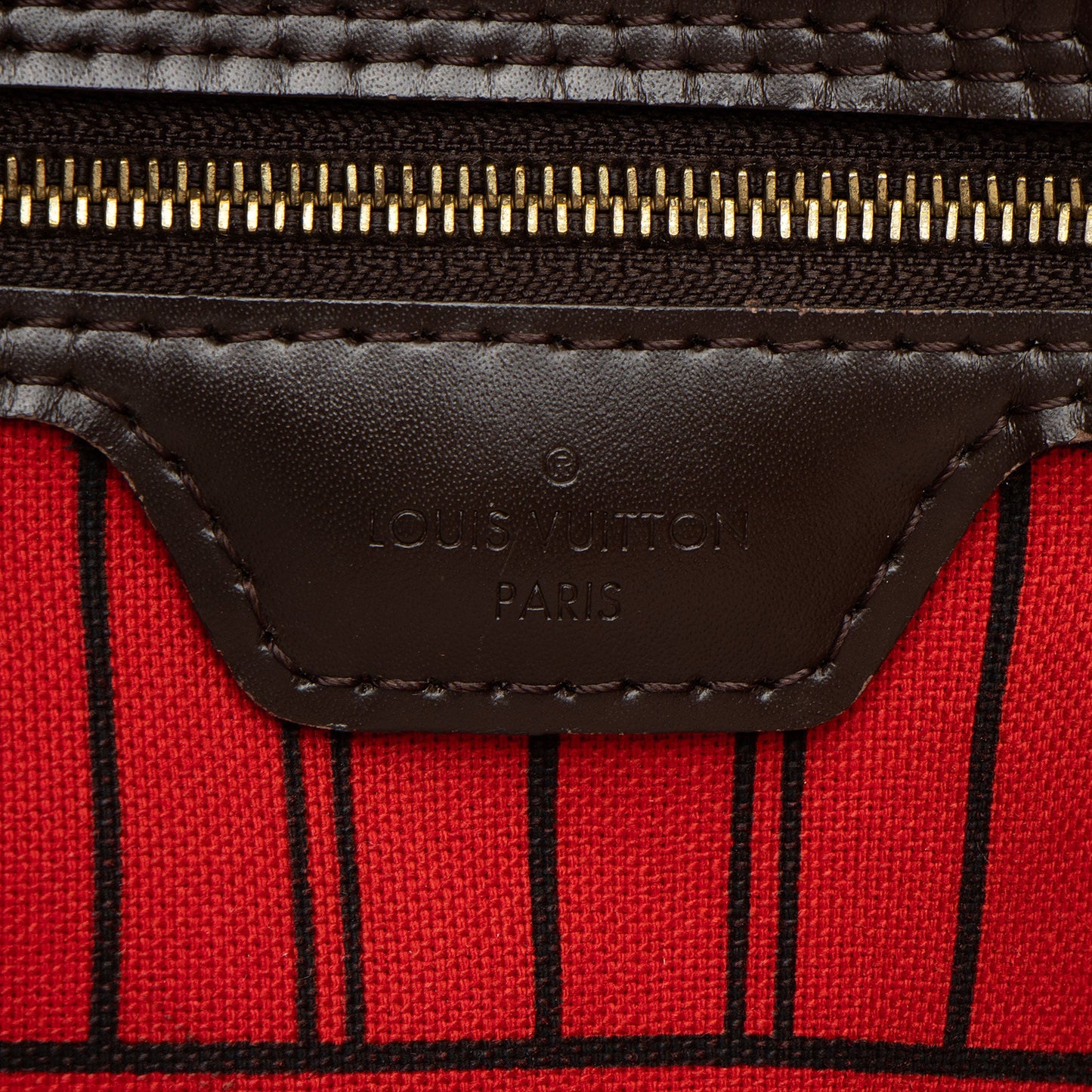 Louis Vuitton Damier Ebene Neverfull GM Tote (SHF-8lHDXz)