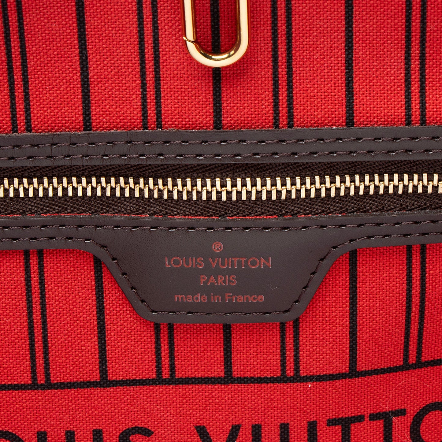 Louis Vuitton Damier Ebene Neverfull GM Tote