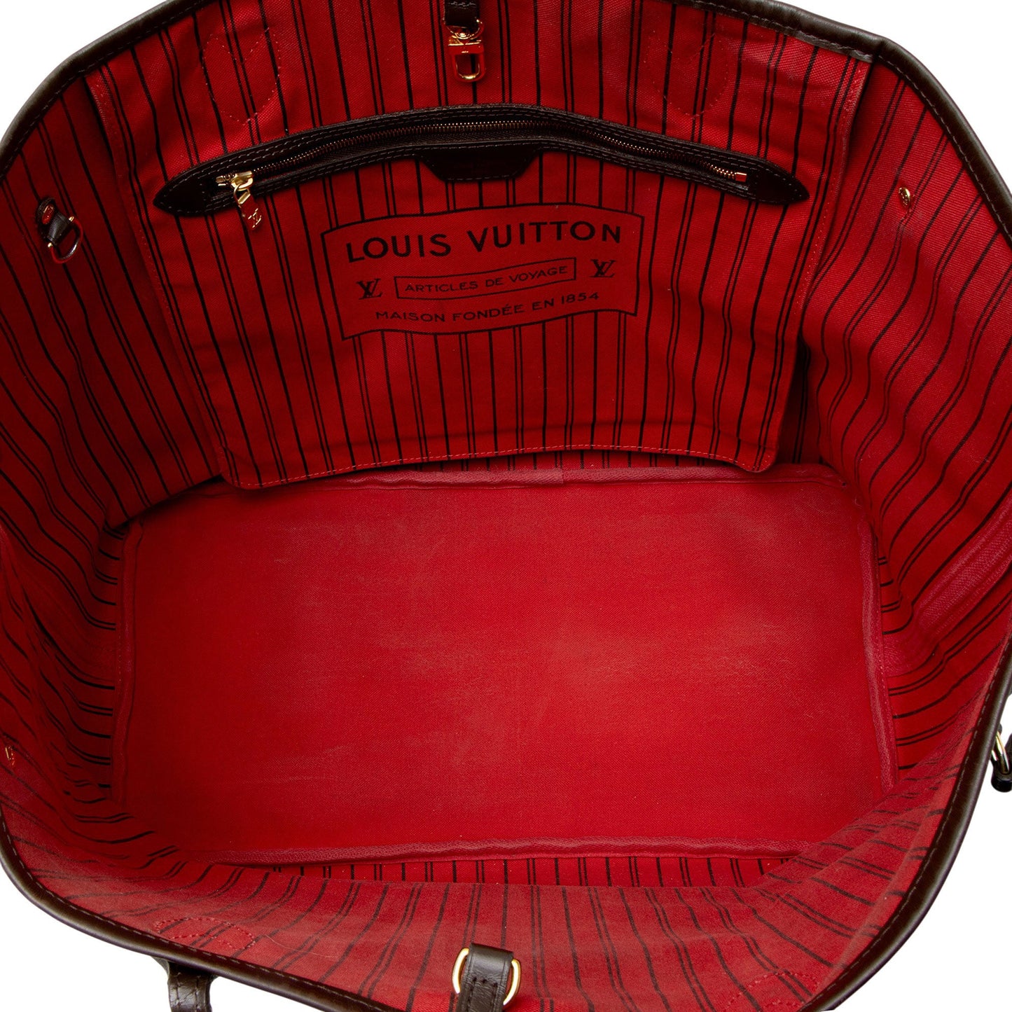 Louis Vuitton Damier Ebene Neverfull GM Tote