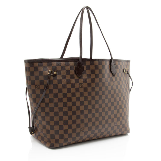 Louis Vuitton Damier Ebene Neverfull GM Tote