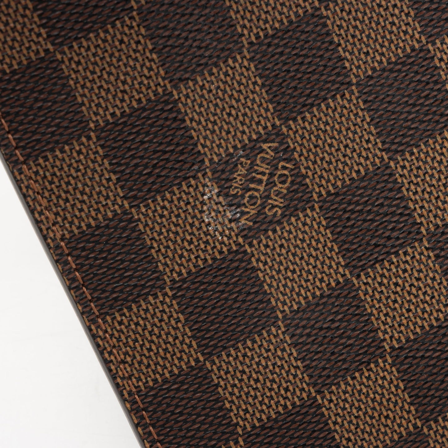 Louis Vuitton Damier Ebene Neverfull MM Pochette