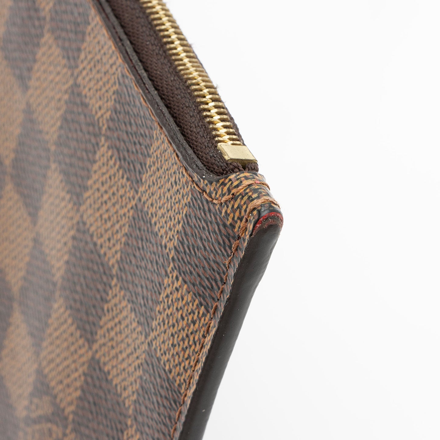 Louis Vuitton Damier Ebene Neverfull MM Pochette