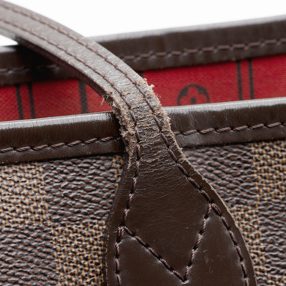 Louis Vuitton Damier Ebene Neverfull MM Tote -  (SHF-19520)