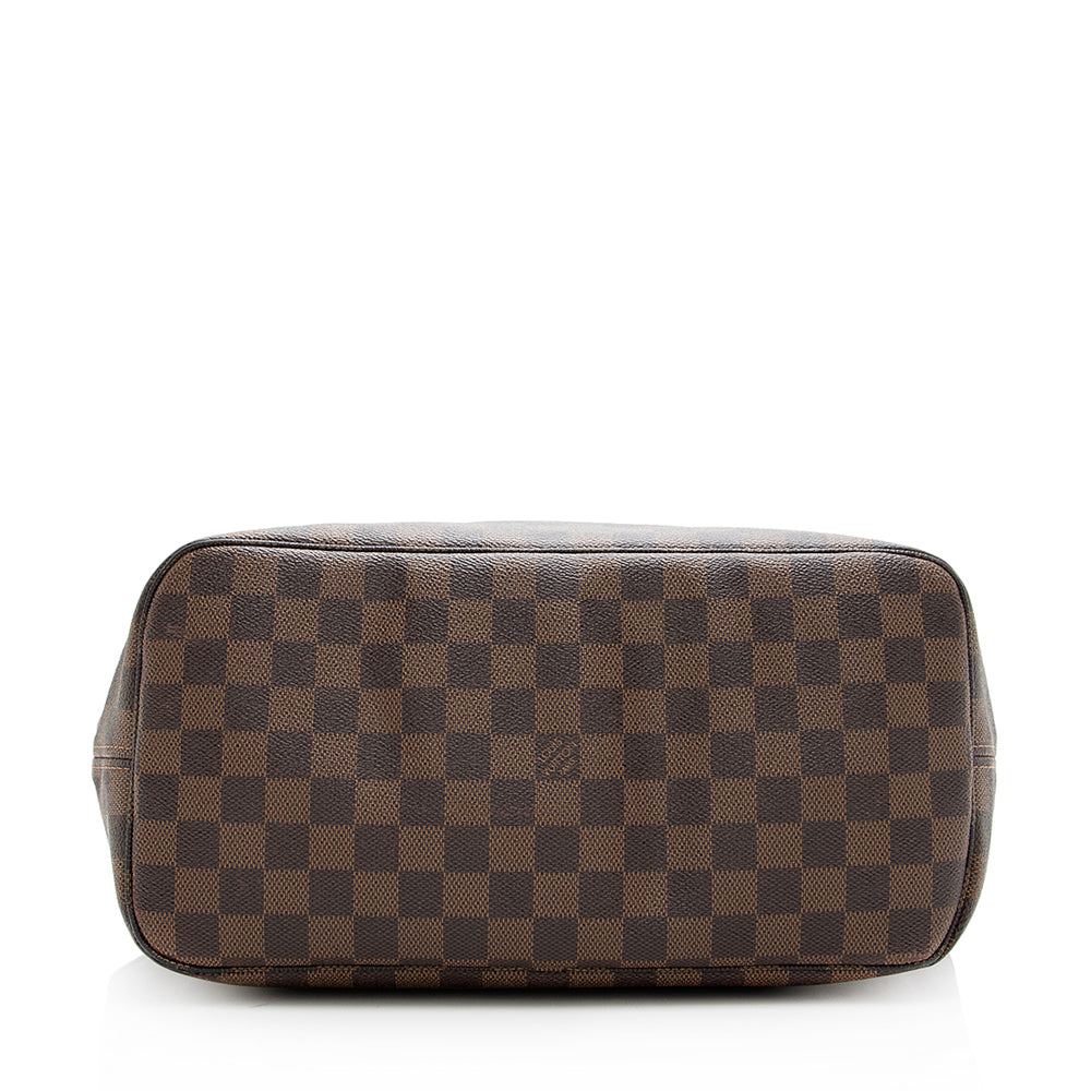 Louis Vuitton Damier Ebene Neverfull MM Tote -  (SHF-19635)