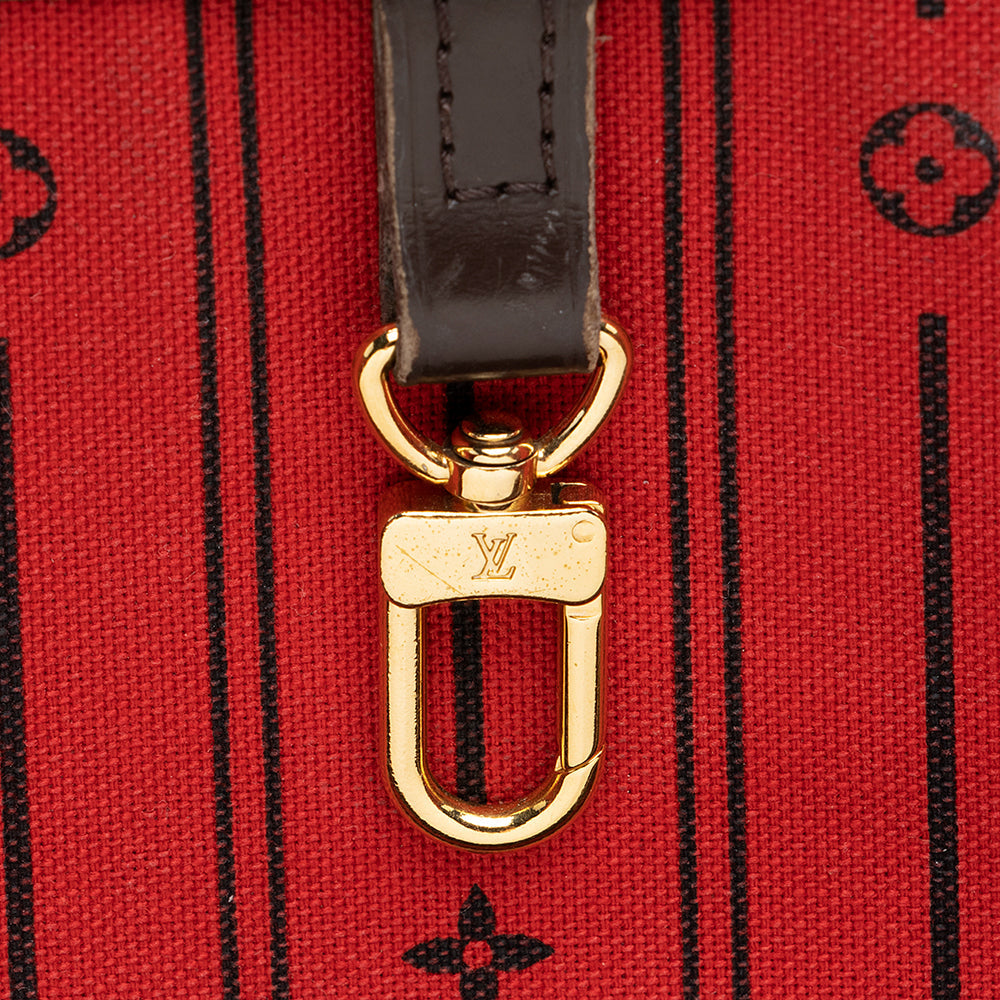Louis Vuitton Damier Ebene Neverfull MM Tote -  (SHF-19635)