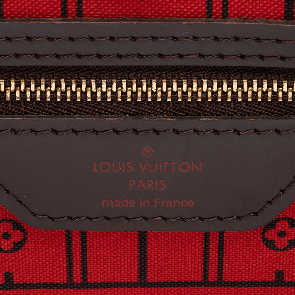 Louis Vuitton Damier Ebene Neverfull MM Tote (SHF-22922)