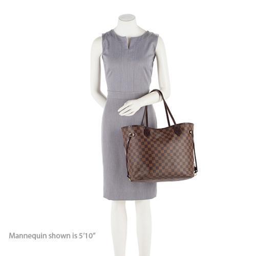 Louis Vuitton Damier Ebene Neverfull MM Tote (SHF-19408)