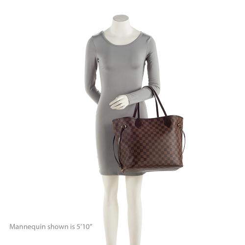 Louis Vuitton Damier Ebene Neverfull MM Tote (SHF-20389)