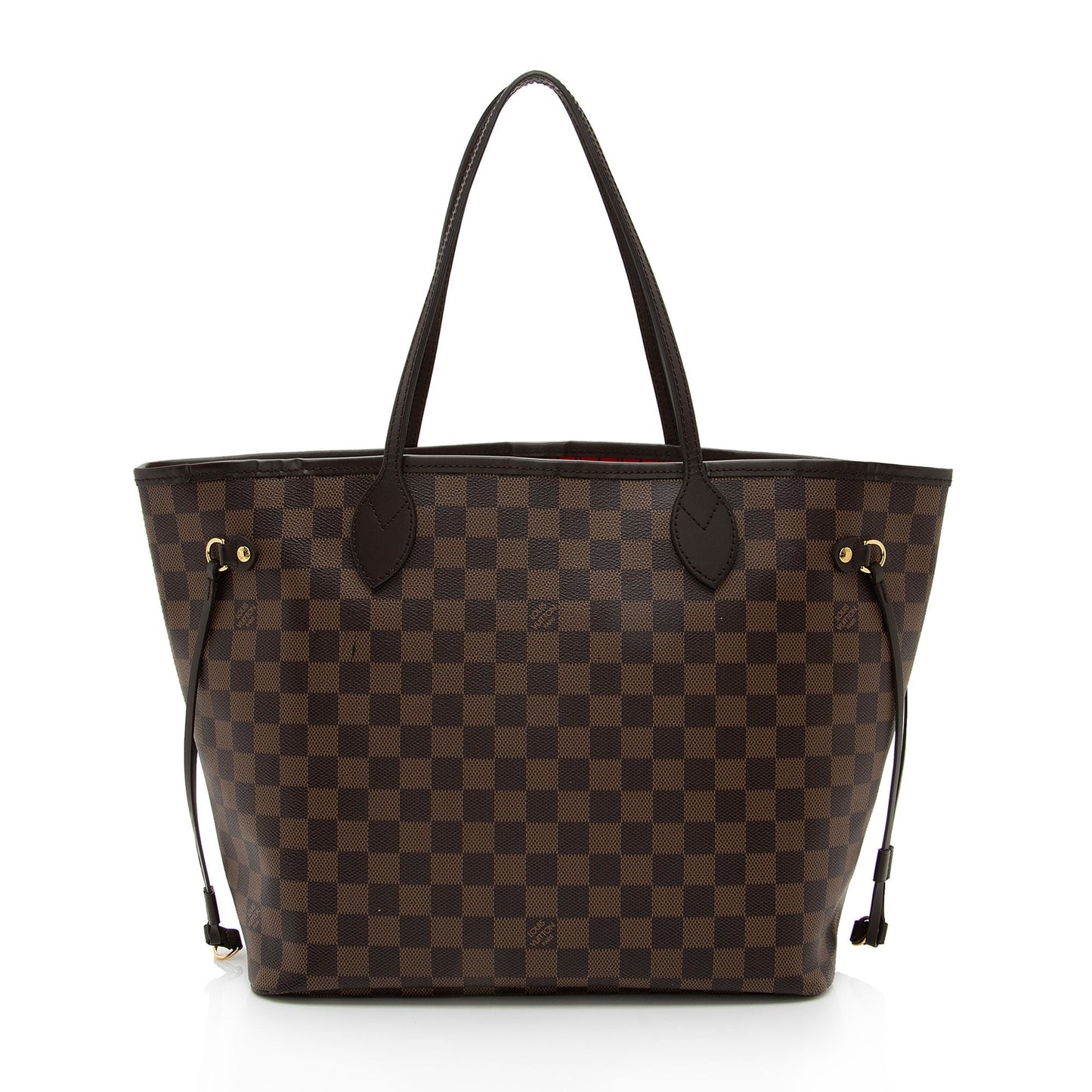 Louis Vuitton Damier Ebene Neverfull MM Tote (SHF-BrNtNW)