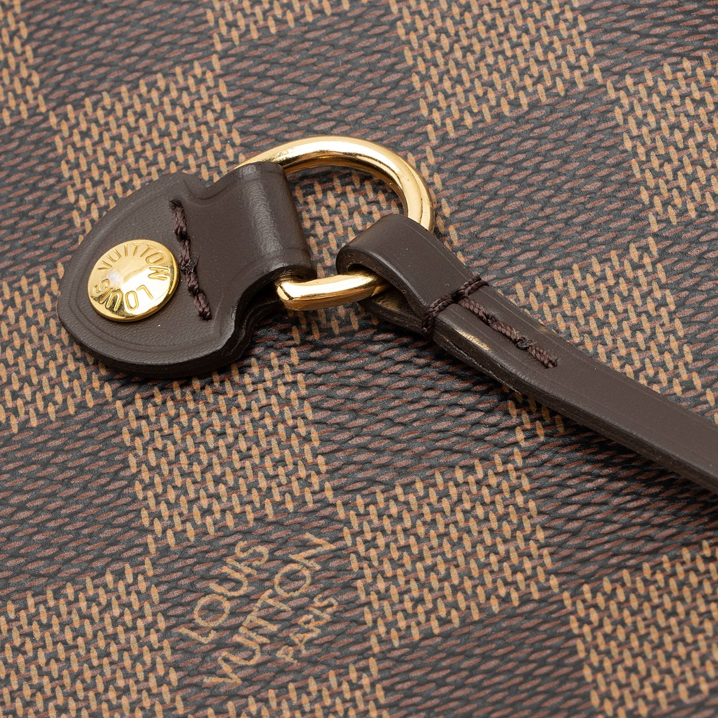Louis Vuitton Damier Ebene Neverfull MM Tote (SHF-BrNtNW)