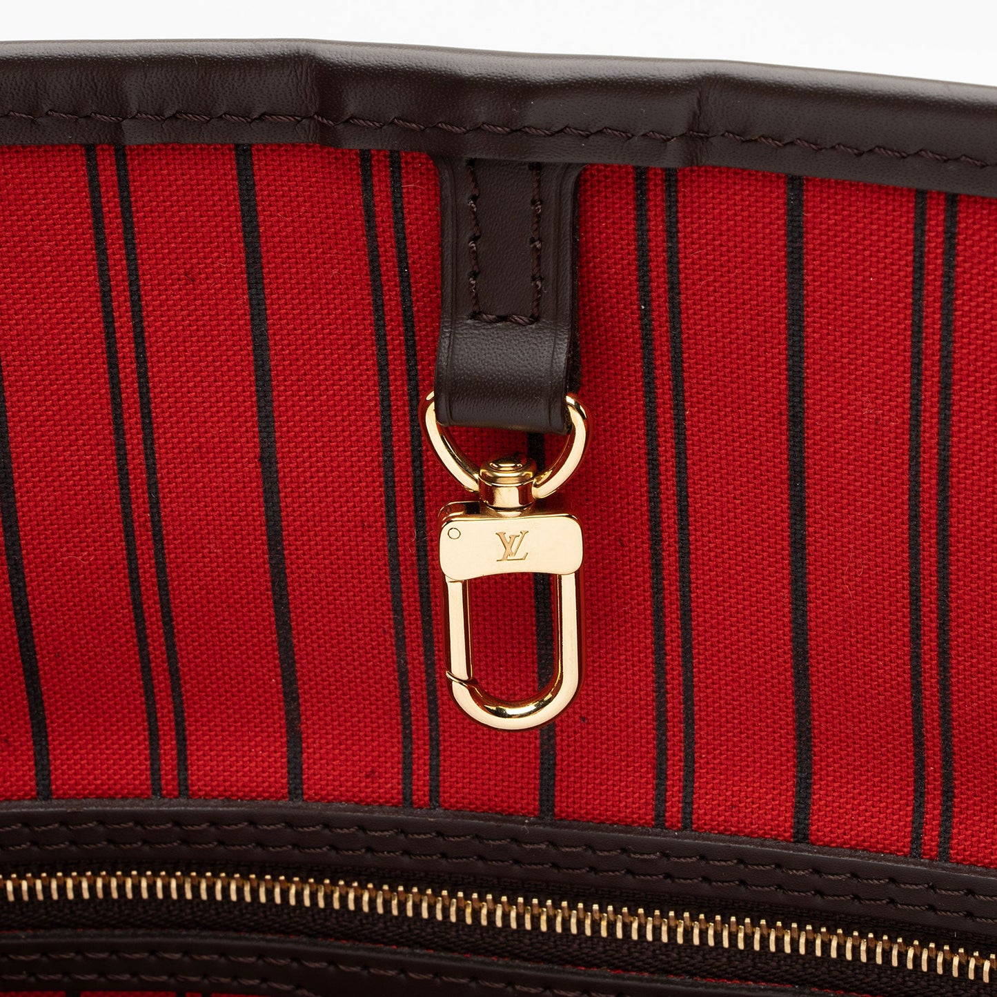 Louis Vuitton Damier Ebene Neverfull MM Tote (SHF-BrNtNW)