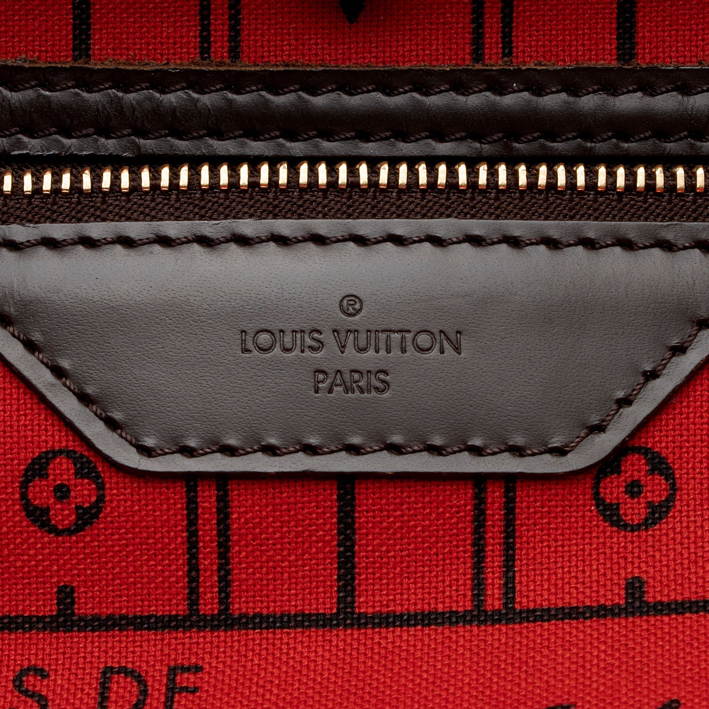Louis Vuitton Damier Ebene Neverfull MM Tote (SHF-O62sUL)