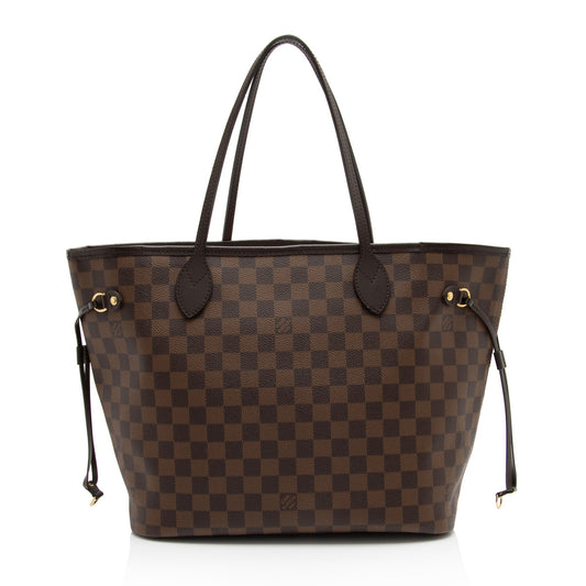 Louis Vuitton Damier Ebene Neverfull MM Tote (SHF-PA4tch)