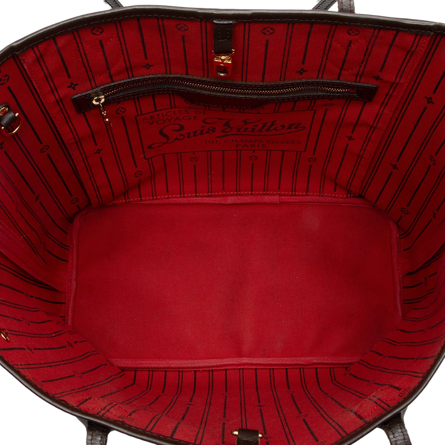 Louis Vuitton Damier Ebene Neverfull MM Tote (SHF-JfUGgm)