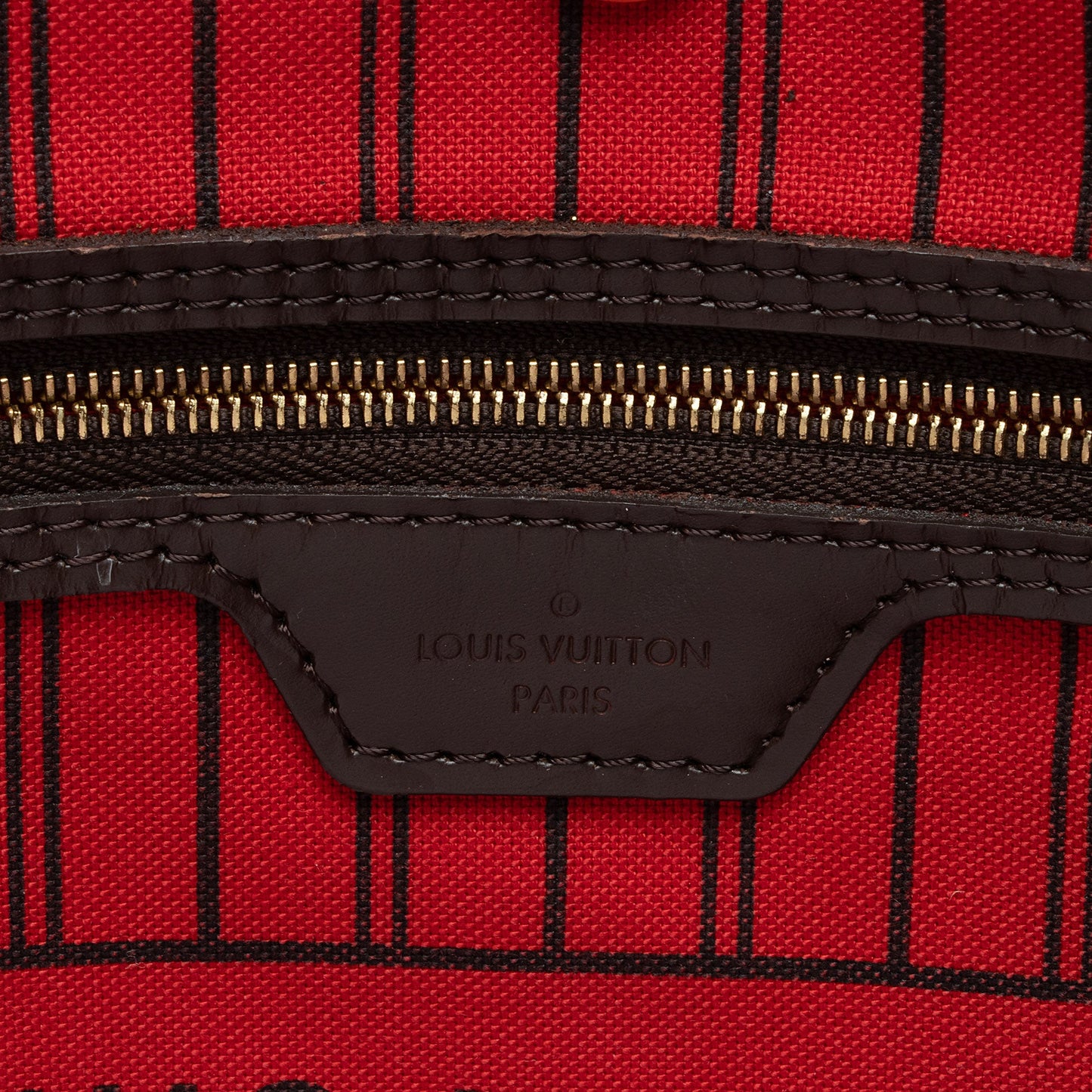 Louis Vuitton Damier Ebene Neverfull MM Tote (SHF-MCtMe7)