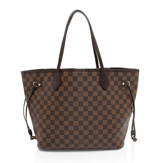Louis Vuitton Damier Ebene Neverfull MM Tote (SHF-F1jD0J)