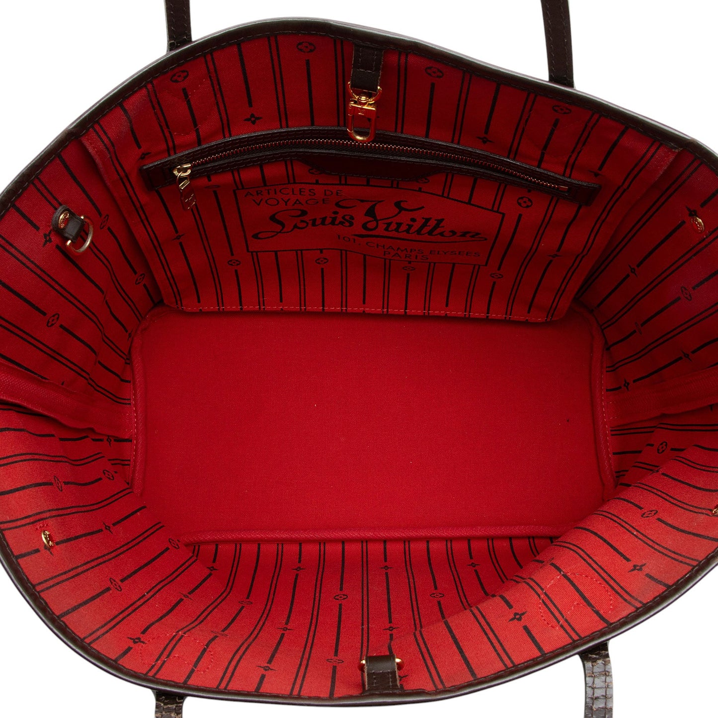 Louis Vuitton Damier Ebene Neverfull MM Tote (SHF-CIaTHP)