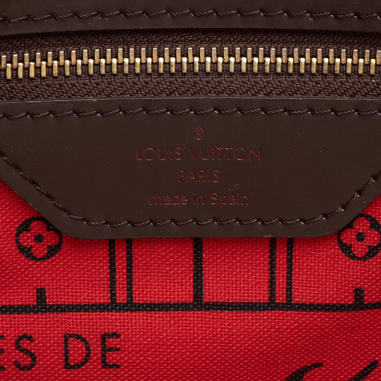 Louis Vuitton Damier Ebene Neverfull MM Tote (SHF-CIaTHP)