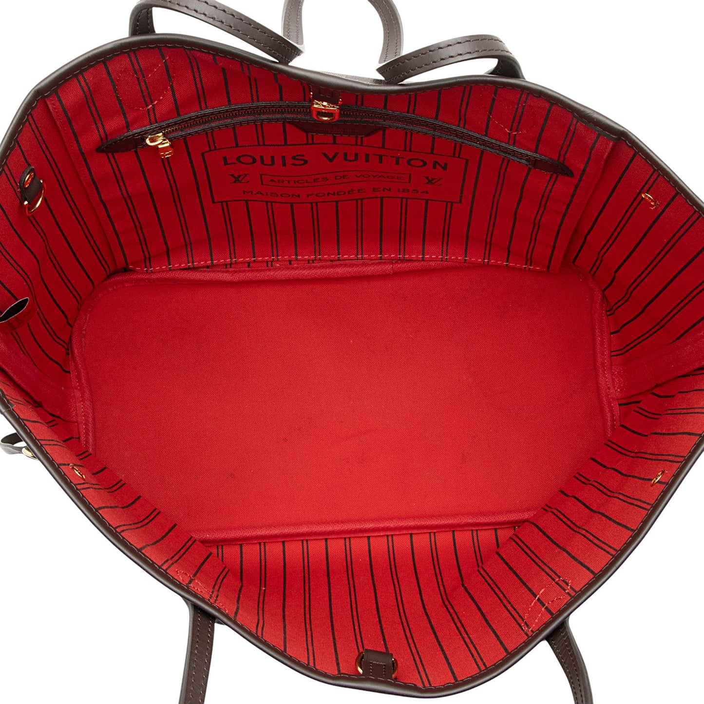 Louis Vuitton Damier Ebene Neverfull MM Tote (SHF-TUxGoH)