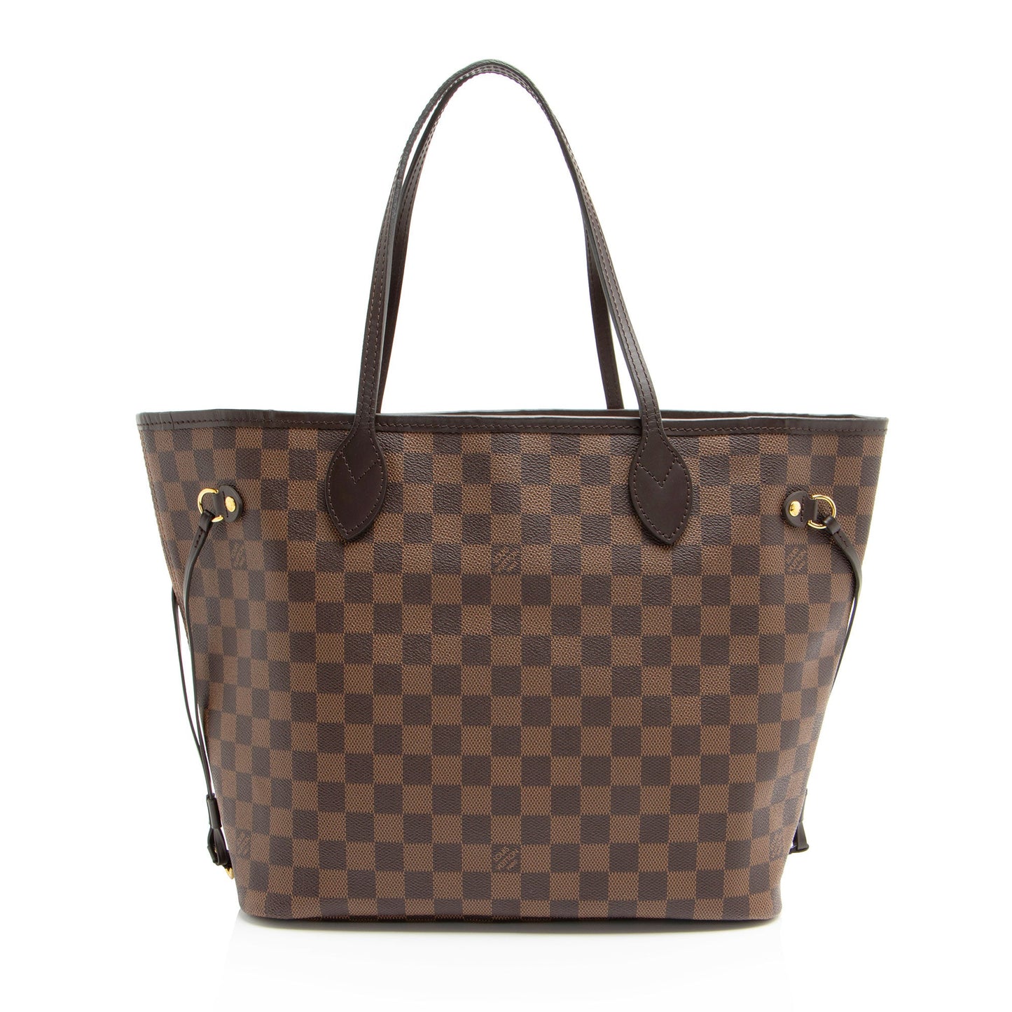 Louis Vuitton Damier Ebene Neverfull MM Tote (SHF-hT5XMe)