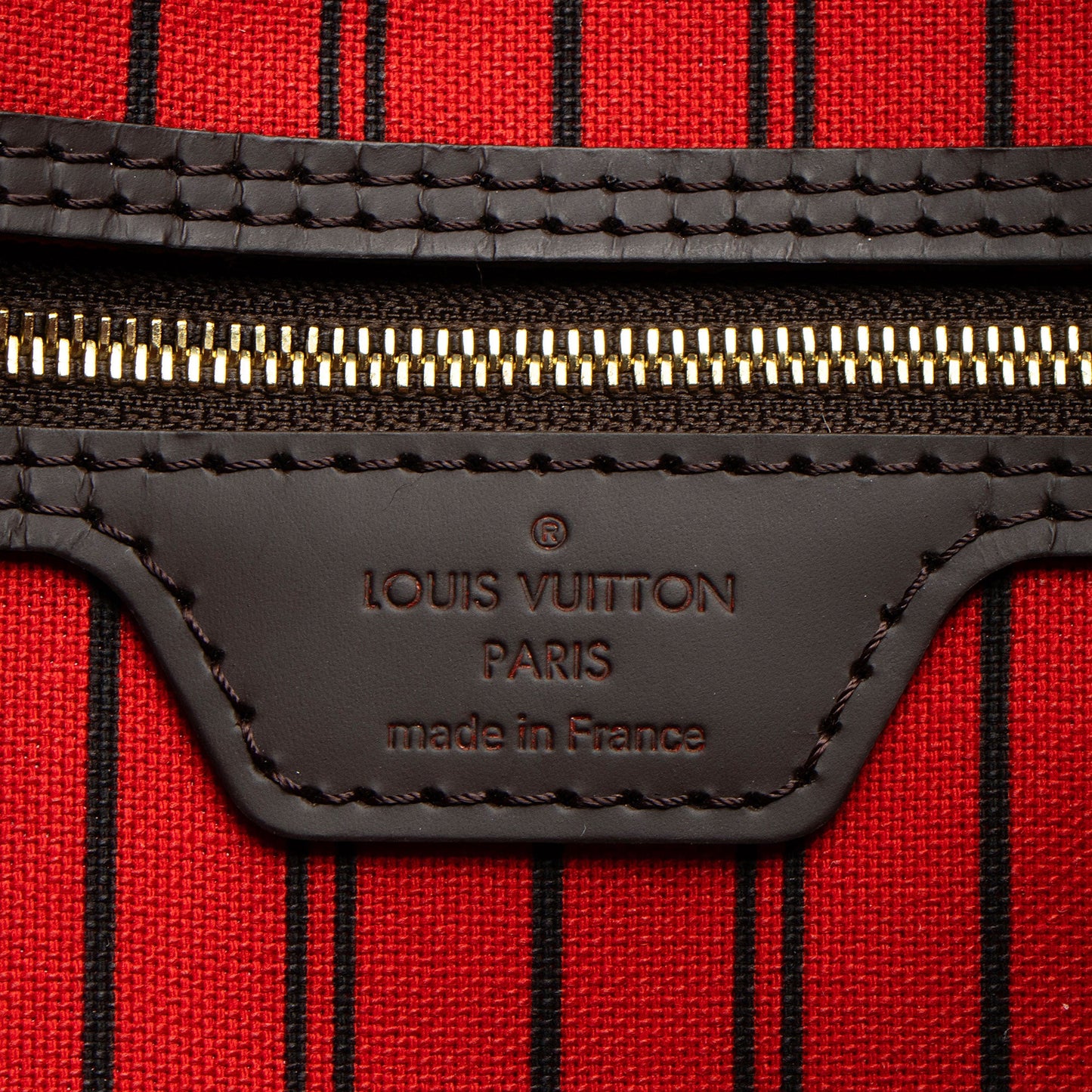 Louis Vuitton Damier Ebene Neverfull MM Tote (SHF-hT5XMe)