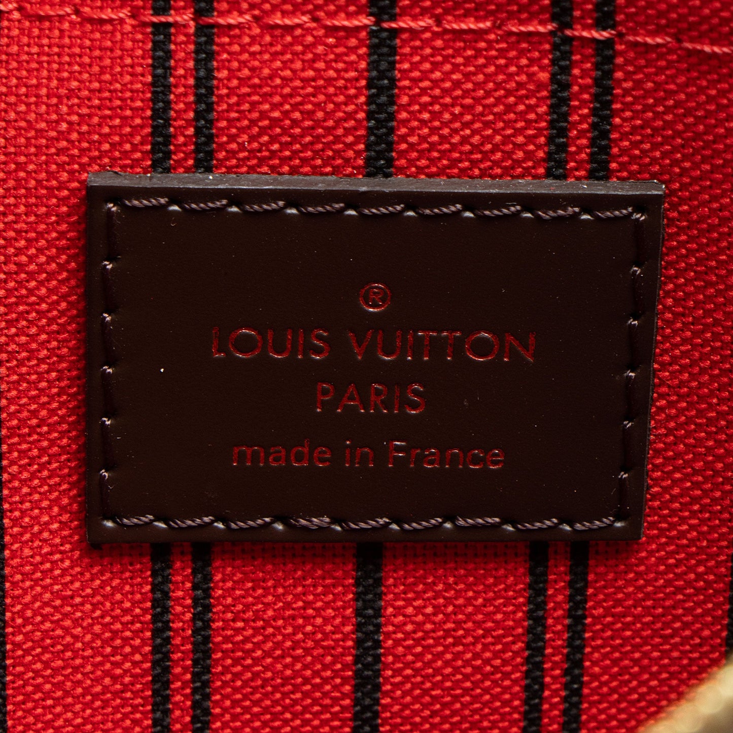 Louis Vuitton Damier Ebene Neverfull MM Tote (SHF-hT5XMe)