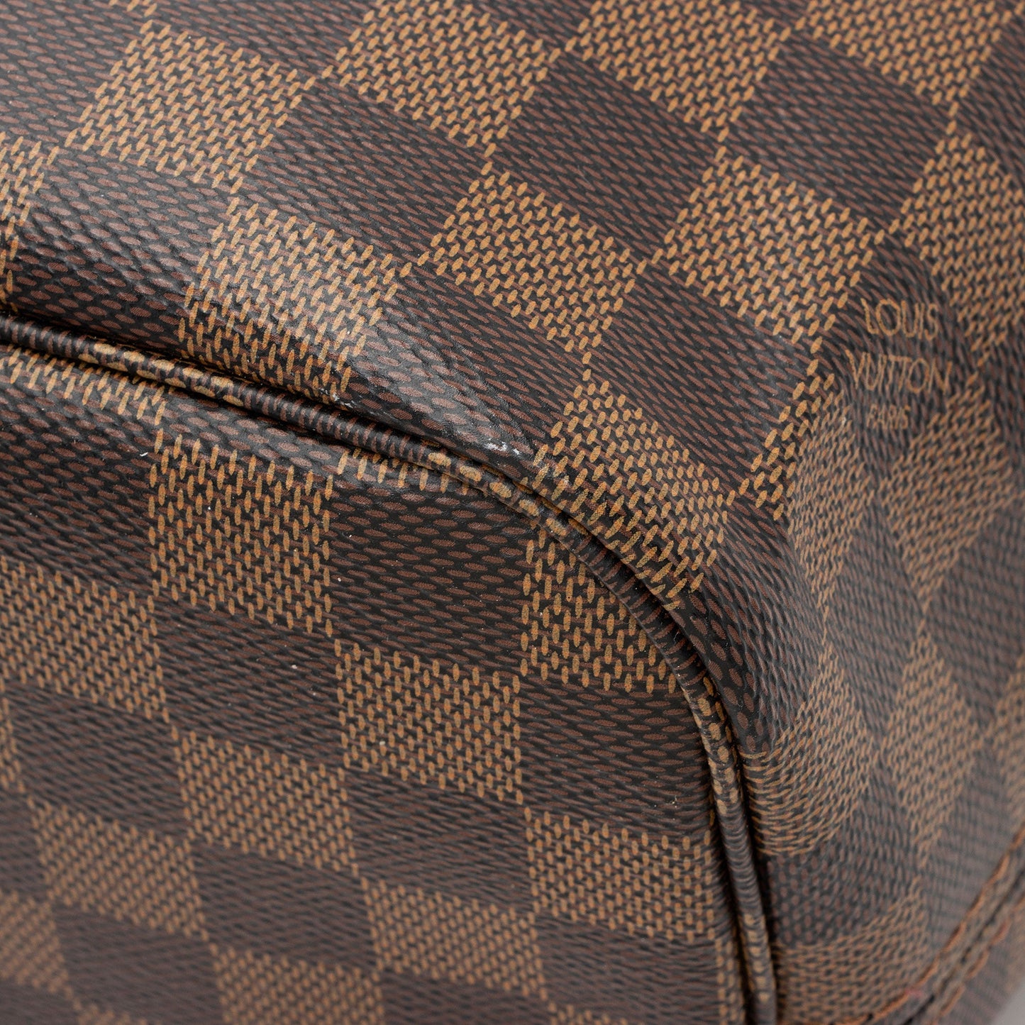 Louis Vuitton Damier Ebene Neverfull MM Tote