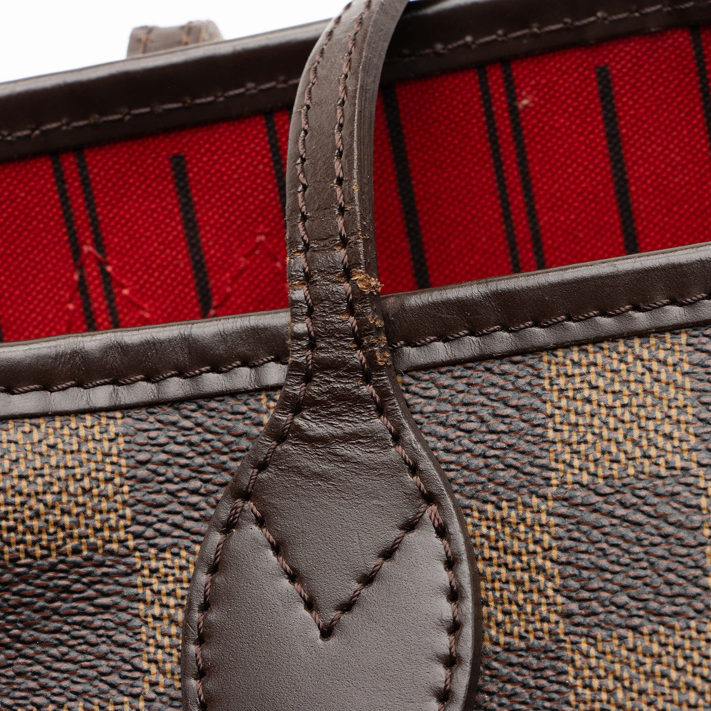 Louis Vuitton Damier Ebene Neverfull MM Tote