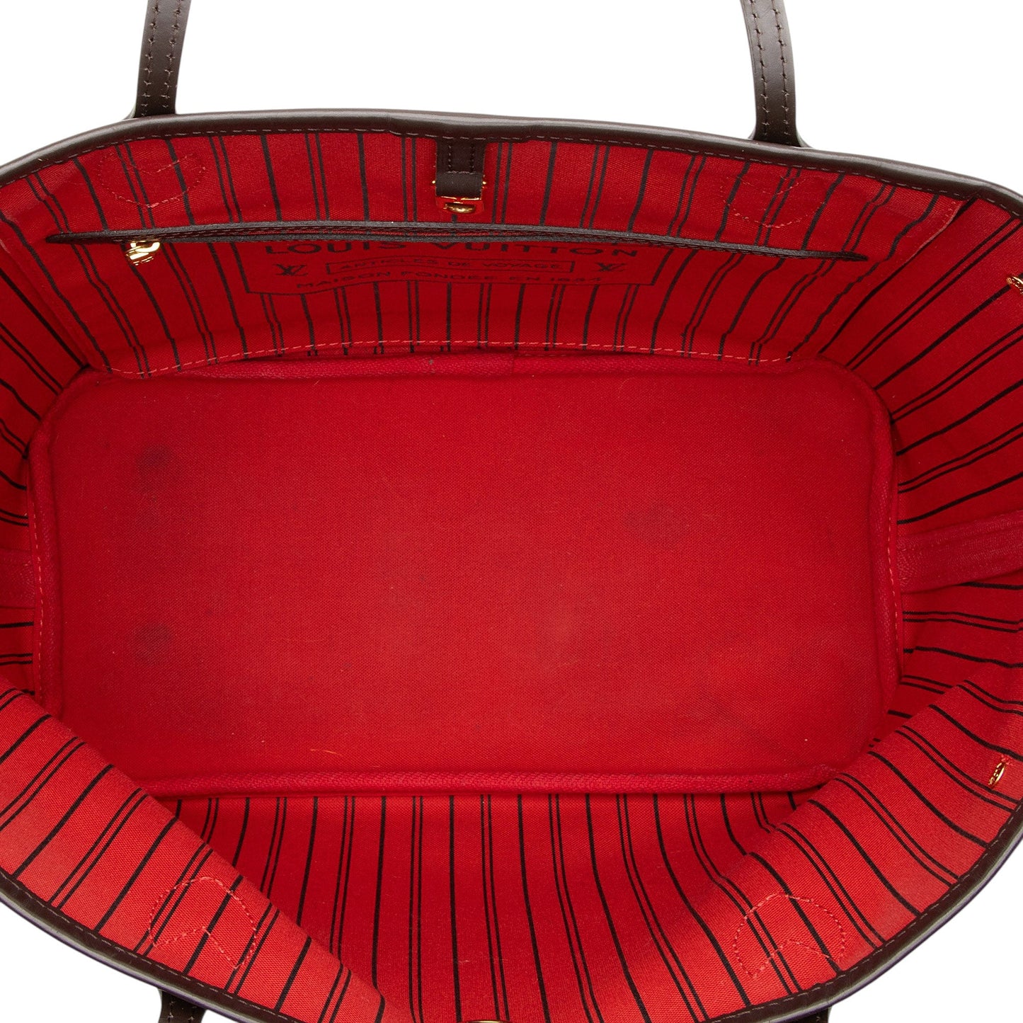 Louis Vuitton Damier Ebene Neverfull MM Tote