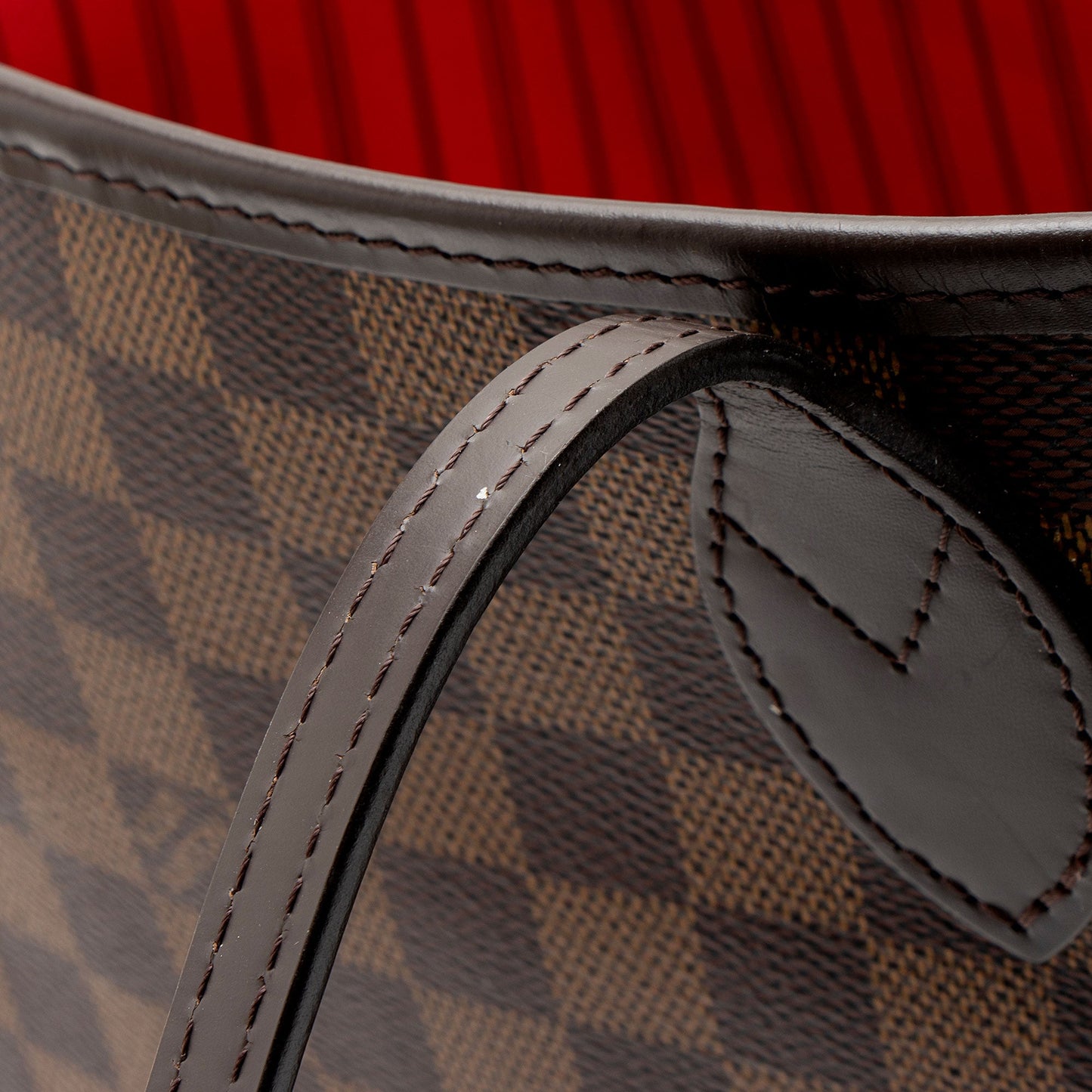 Louis Vuitton Damier Ebene Neverfull MM Tote