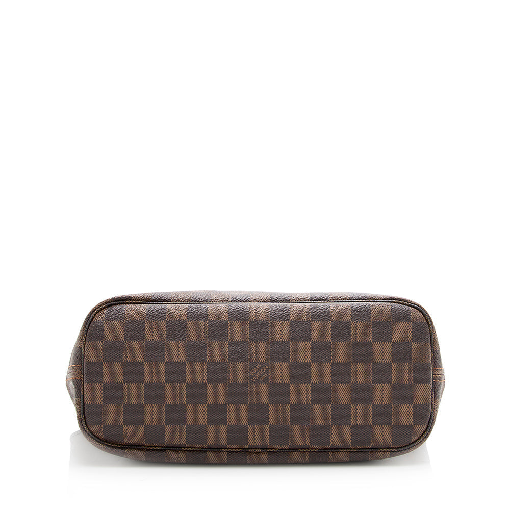 Louis Vuitton Damier Ebene Neverfull PM Tote -  (SHF-19636)