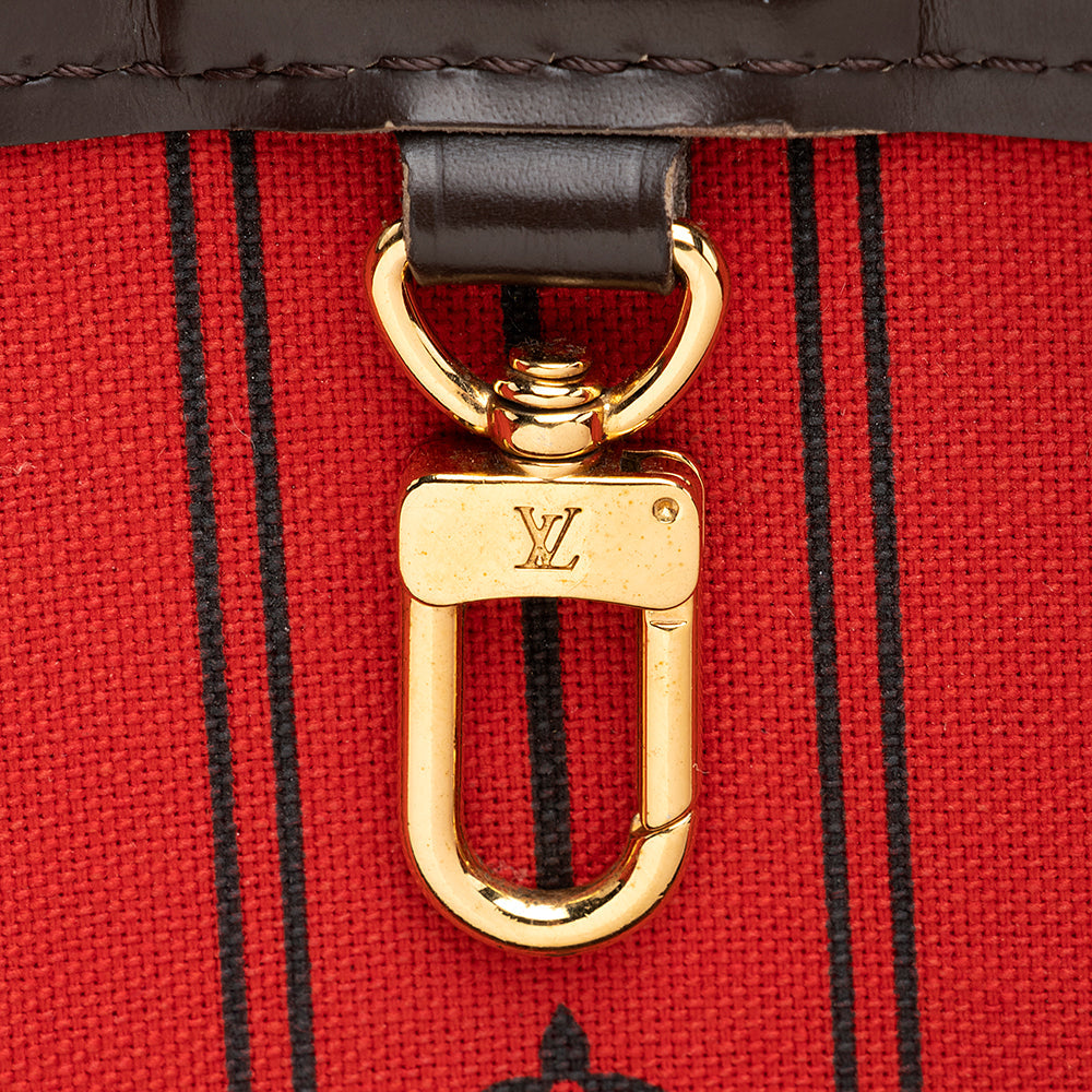 Louis Vuitton Damier Ebene Neverfull PM Tote -  (SHF-19636)