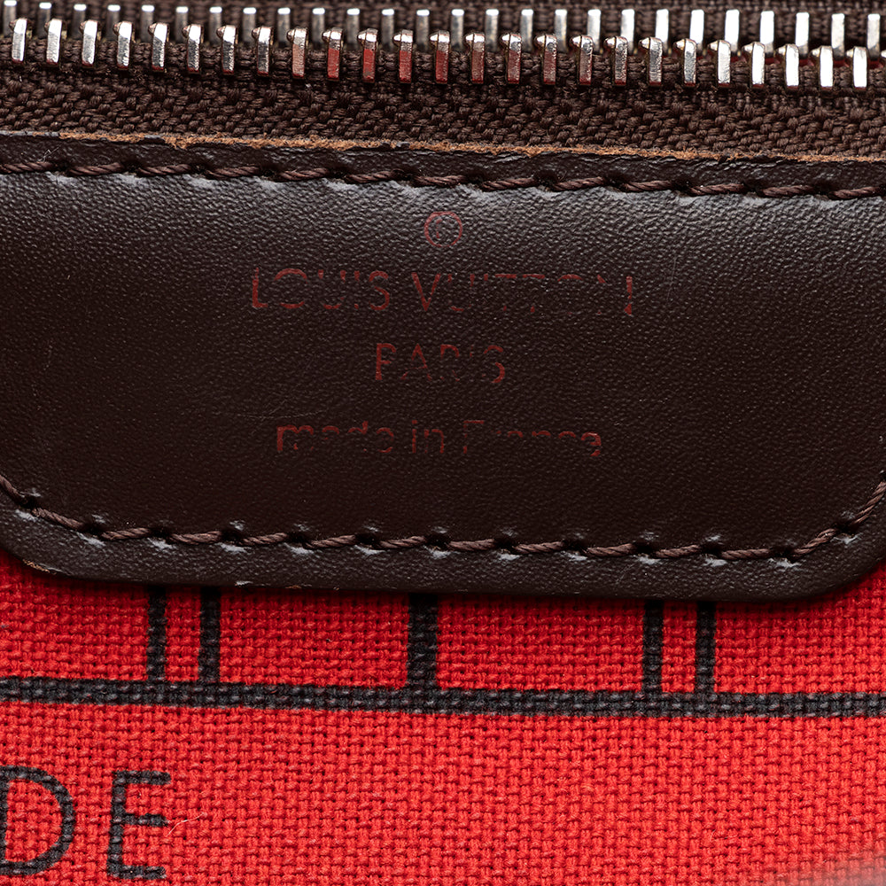 Louis Vuitton Damier Ebene Neverfull PM Tote -  (SHF-19636)
