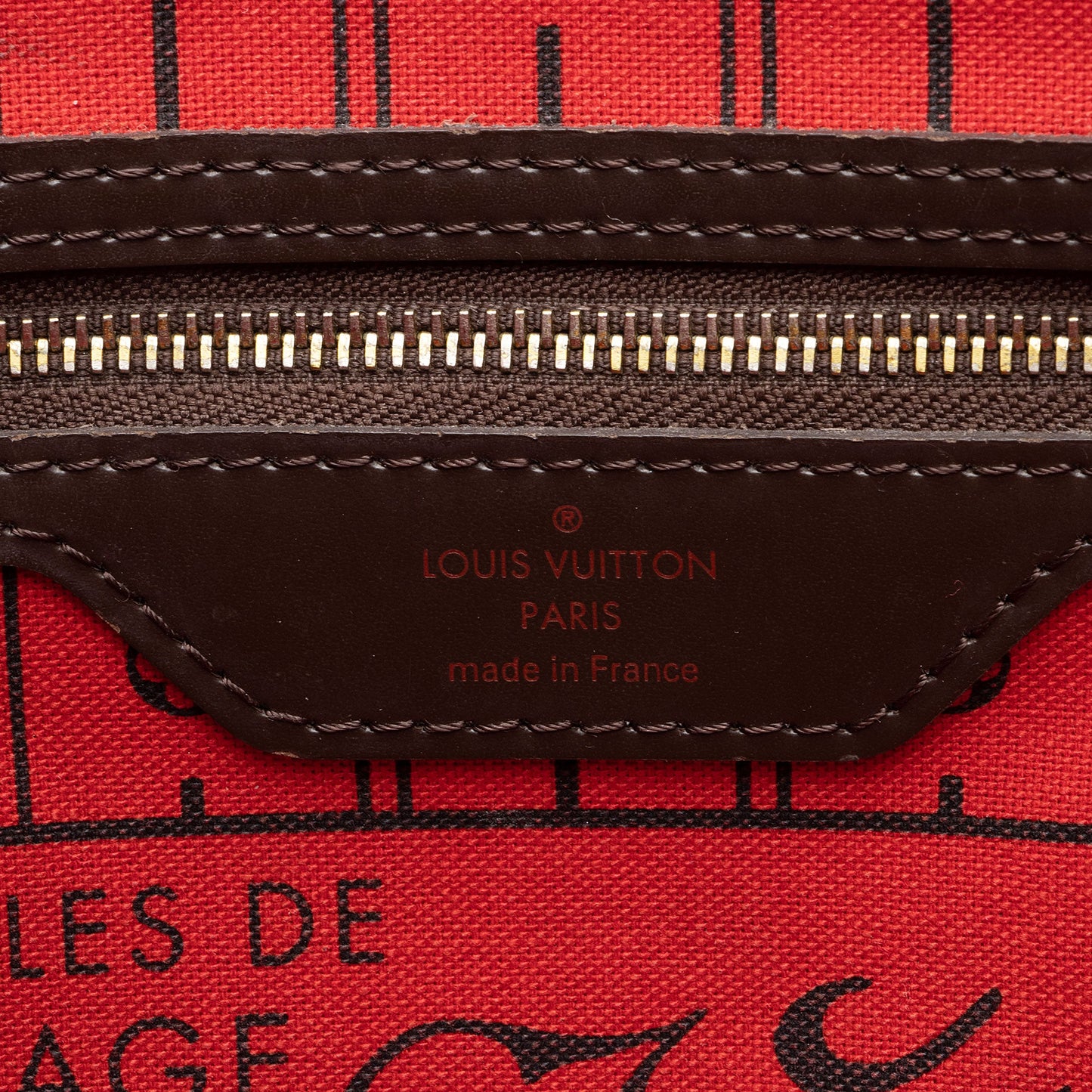Louis Vuitton Damier Ebene Neverfull PM Tote (SHF-m0MSmL)