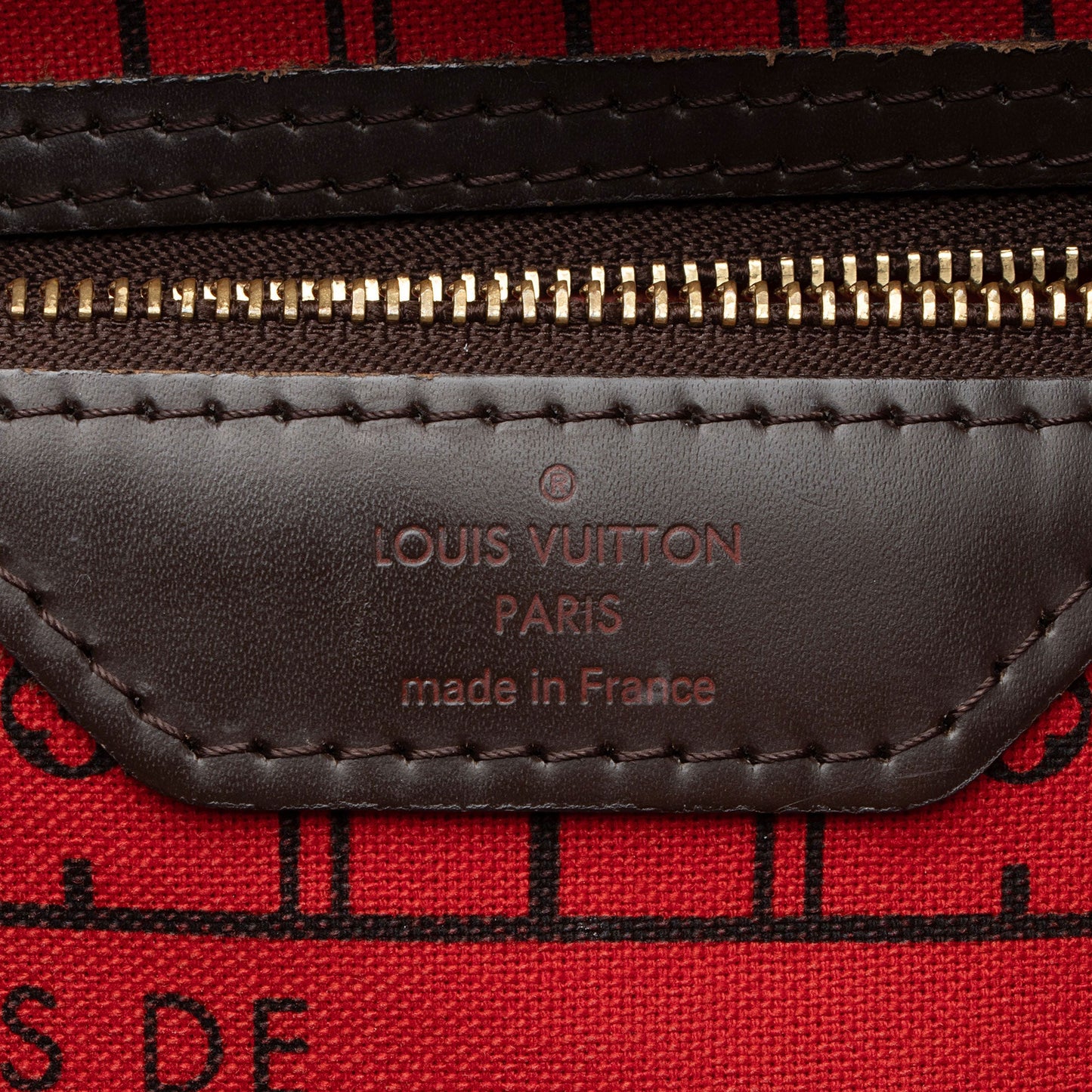 Louis Vuitton Damier Ebene Neverfull PM Tote (SHF-tJg2Id)