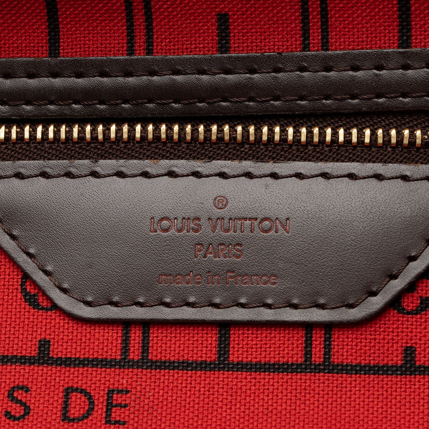 Louis Vuitton Damier Ebene Neverfull PM Tote (SHF-vQArNz)