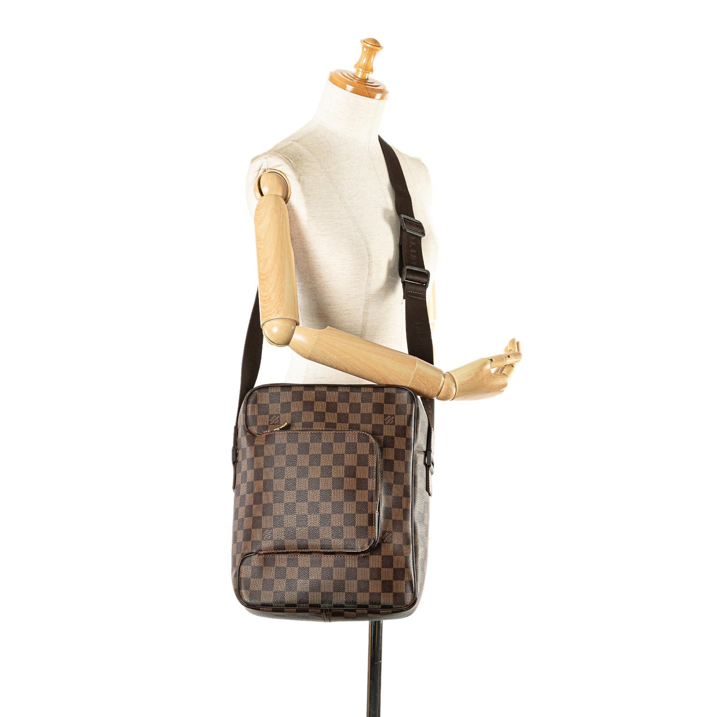 Louis Vuitton Damier Ebene Olav MM (SHG-DN2jmG)