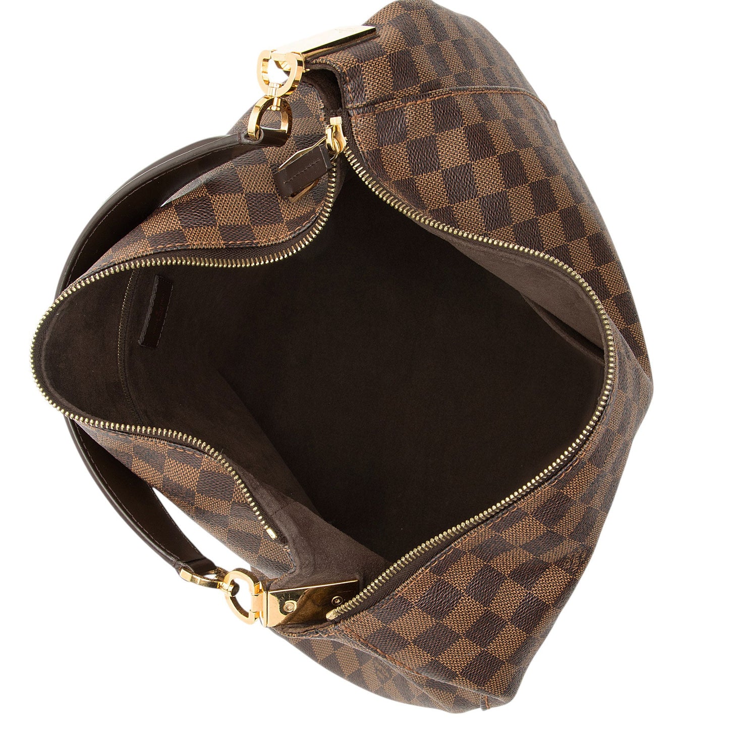 Louis Vuitton Damier Ebene Portobello GM Shoulder Bag