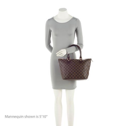 Louis Vuitton Damier Ebene Saleya PM Tote -  (SHF-0nBi6m)